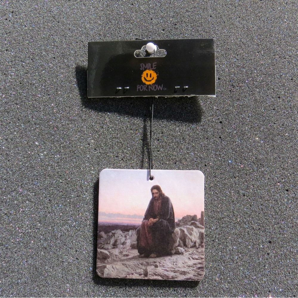 Christ in the desert 
By Ivan kramskoi 
Air freshener